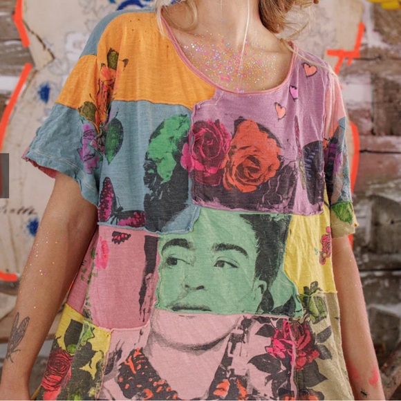 Magnolia Pearl De la Paz Frida Graphic Tees - Picture 3 of 6